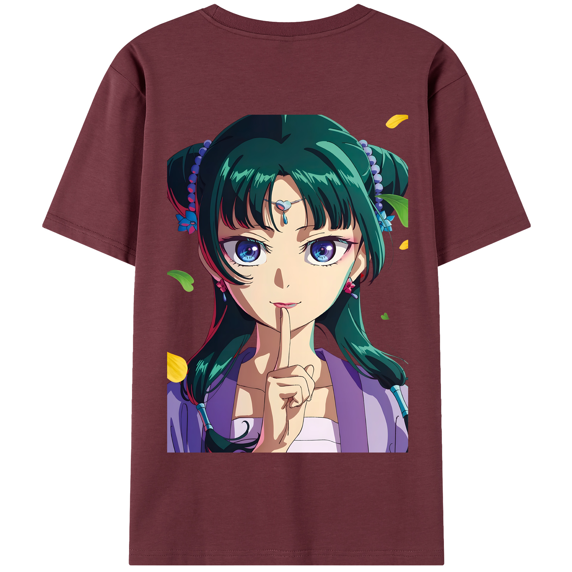 （画像用） 薬屋のひとりごと The Apothecary Diaries 綿100％半袖Tシャツ（背面プリント）